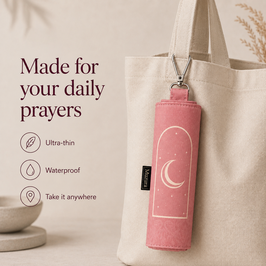 Muzura Pocket Prayer Mat Keychain