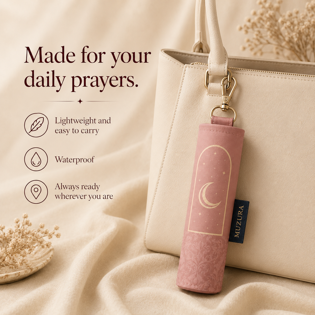 Muzura Pocket Prayer Mat Keychain
